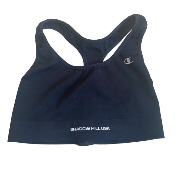 Champion shadow hill limited edition Unlined Sports Bra XS black Kaia Gerber - Picture 2 of 7